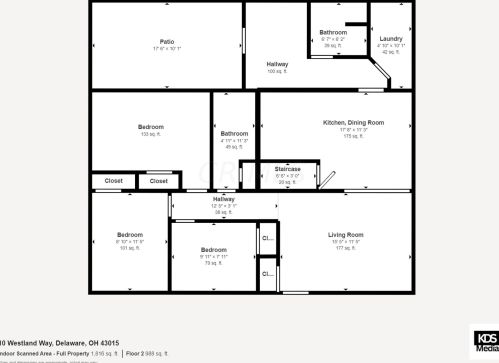 10 Westland Way, Delaware OH  43015-2223 exterior