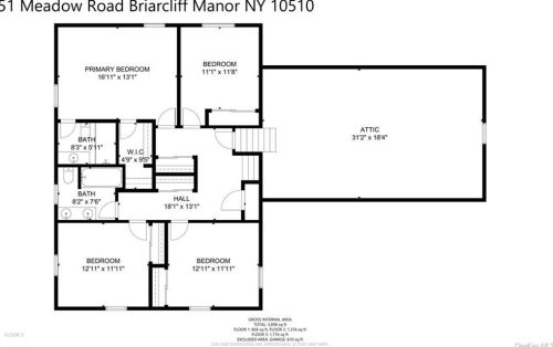 51 Meadow Rd, Briarcliff NY  10510-1134 exterior