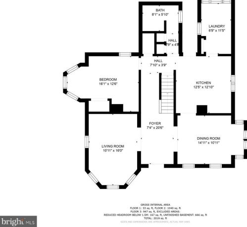 15 Franklin Ave, Beverly NJ  08010-1709 exterior