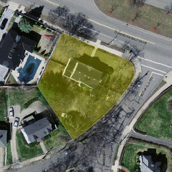 894 Commonwealth Ave, Newton MA 02459-1040 aerial view