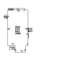 78 Washington St, Newton MA  02458-2220 floor plan