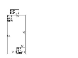 72 Cherry St, Newton MA  02465-1237 floor plan