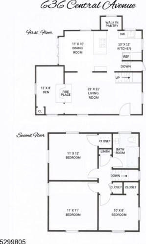 636 Central Ave, Westfield NJ  07090-2525 exterior