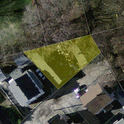 1 Morgan Pl, Newton MA 02458-1321 aerial view