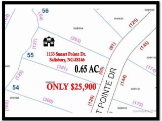 1133 Sunset Pointe Dr, Salisbury, NC 28146-5705