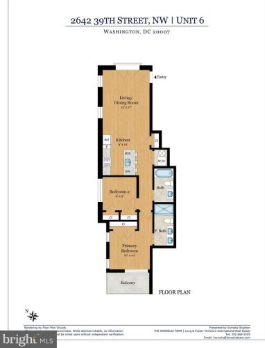 2642 39th St, Washington DC  20007-1205 exterior