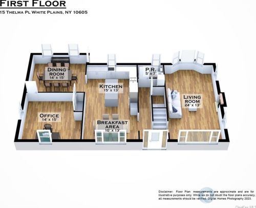 15 Thelma Pl, White Plains NY  10605-3808 exterior