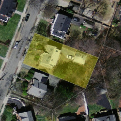 20 Rotherwood Rd, Newton MA 02459-2438 aerial view