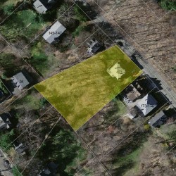 163 Cypress St, Newton MA  02459-2226 aerial view