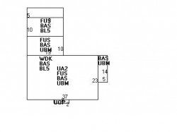 137 Temple St, Newton MA 02465-2315 floor plan