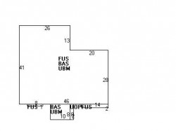41 Juniper Ln, Newton MA  02459-2839 floor plan