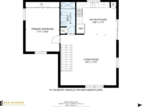 61 Caleb Dr, Danville NH  03819-3017 exterior