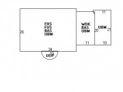 601 Centre St, Newton MA  02458-2305 floor plan
