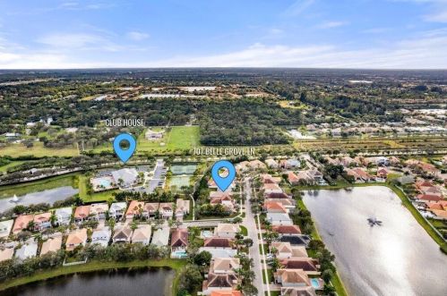 707 Belle Grv Ln, West Palm Beach FL  33411-4545 exterior