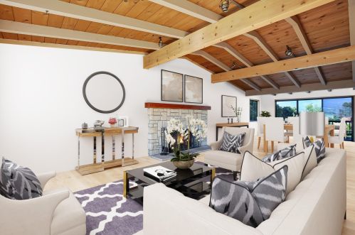 1040 Veronica Springs Rd, Santa Barbara CA  93105-4532 exterior