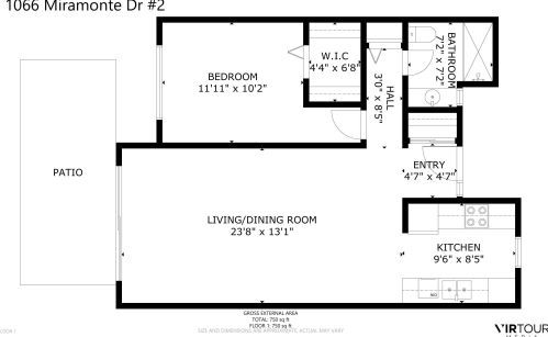 1066 Miramonte Dr, Santa Barbara CA  93109-1366 exterior