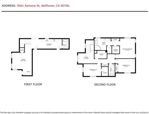 9561 Ramona St, Bellflower CA  90706-6539 exterior