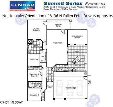 8136 Fallen Petal Dr, Tucson, AZ 85743-5032