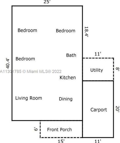 660 55th St, Hialeah FL  33013-1670 exterior