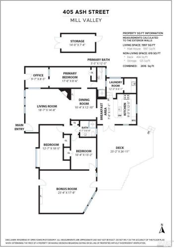 405 Ash St, Mill Valley CA  94941-3912 exterior