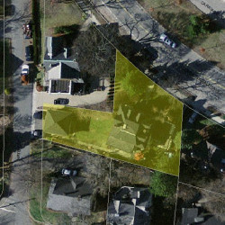 692 Commonwealth Ave, Newton MA  02459-1132 aerial view