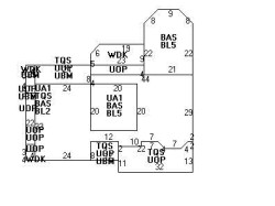 64 Beethoven Ave, Newton MA  02468-1729 floor plan