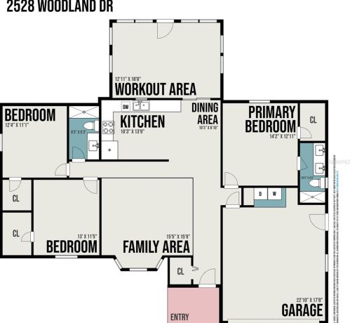 2528 Woodland Dr, Edgewater FL  32141-4820 exterior