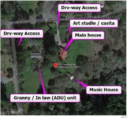 3431 Burnside Rd, Sebastopol CA  95472-9139 exterior