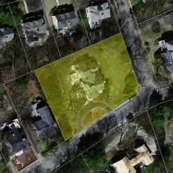 201 Highland Ave, Newton MA  02465-2511 aerial view