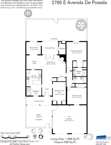 2765 Avenida De Posada, Tucson, AZ 85718-3167