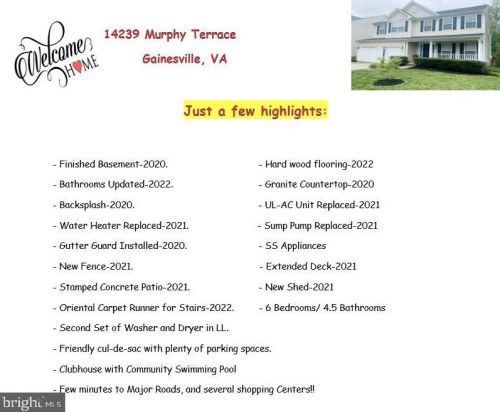 14239 Murphy Ter, Gainesville, VA 20155-5808