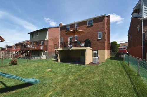 126 Knox St, Bridgeville PA  15017-3018 exterior