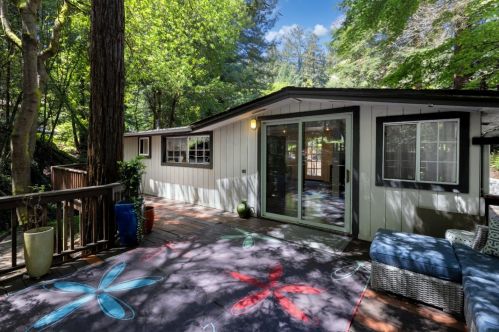 619 Redwood Dr, Lompico CA  95018-9111 exterior