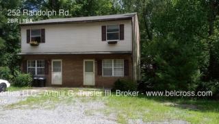 252 Randolph Rd, Morgantown WV  26505-7308 exterior