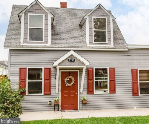 1219 Payne St, Fredericksburg VA  22401-5329 exterior