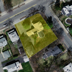 826 Watertown St, Newton MA 02465-2157 aerial view