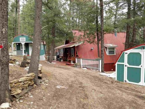23 Pine Crest Dr, Cloudcroft NM  88317-9523 exterior