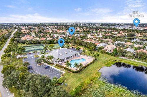707 Belle Grv Ln, West Palm Beach FL  33411-4545 exterior