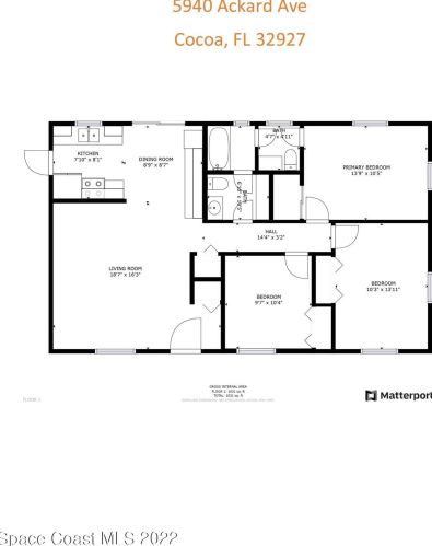 5940 Ackard Ave, Cocoa, FL 32927-9102