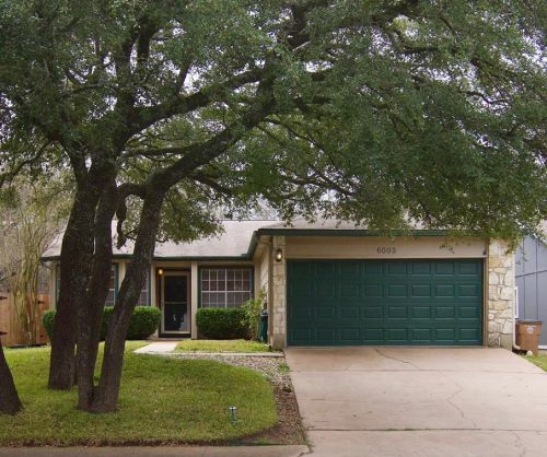 6003 Avery Island Ave, Austin TX  78727-6954 exterior