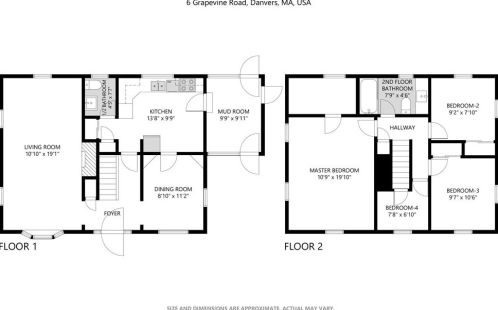 6 Grapevine Rd, Danvers MA  01923-2553 exterior